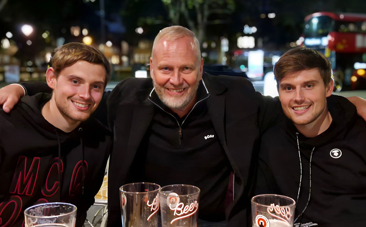 Managing Director Paul Handsaker with sons Owen and Mitchell